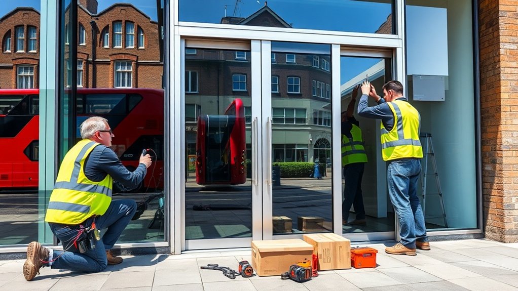 Automatic Door Installation Mile End