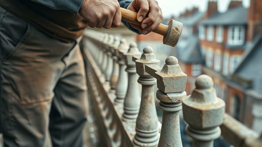 Balustrade Repair Mile End