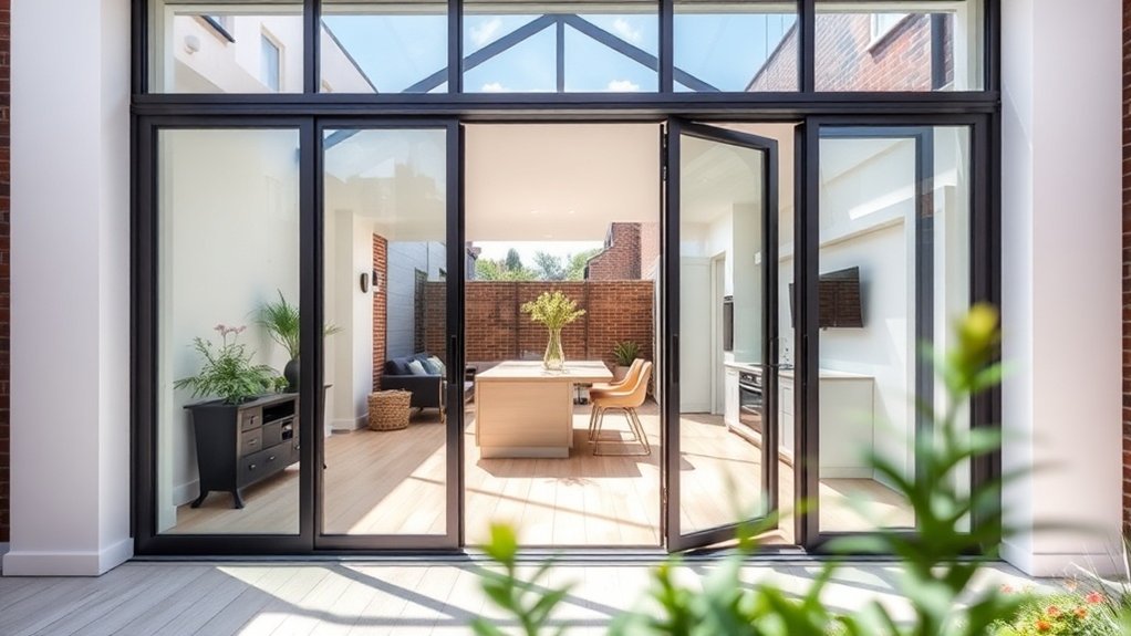 Bifold Door Glazing Mile End