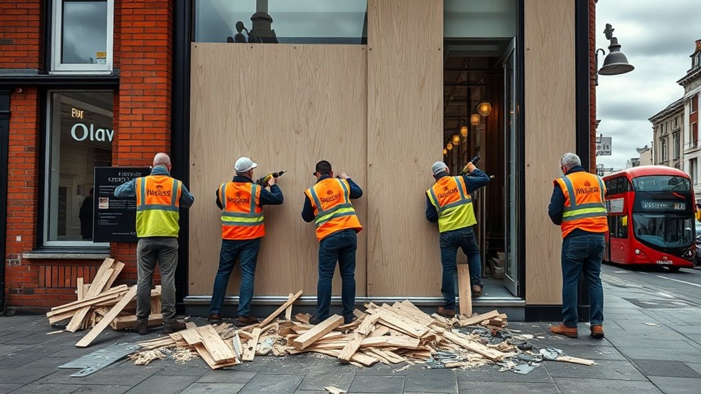 Boarding Up Security Mile End
