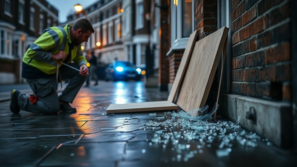 Burglary Glazing Repair Mile End