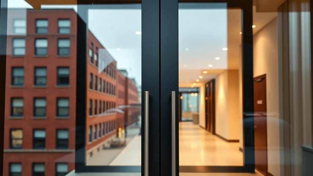 Glass Doors Bow