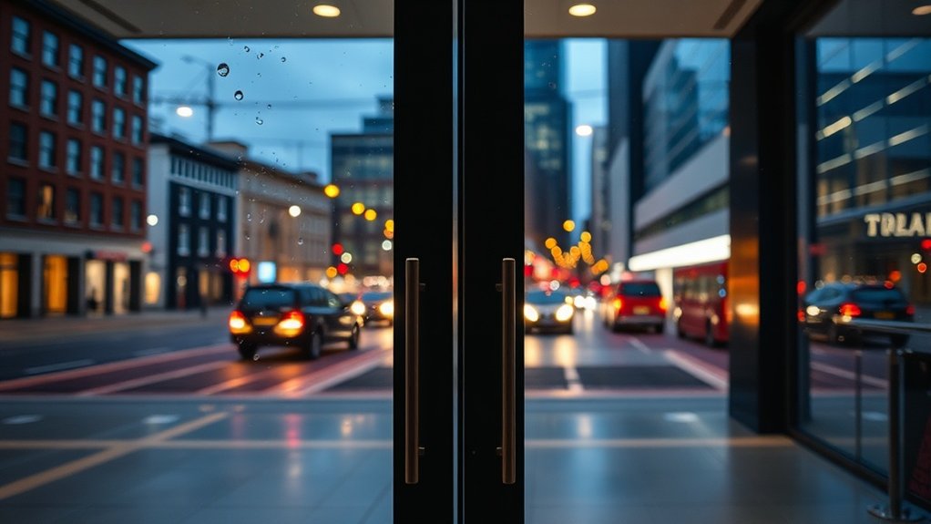 Glass Doors Old Ford