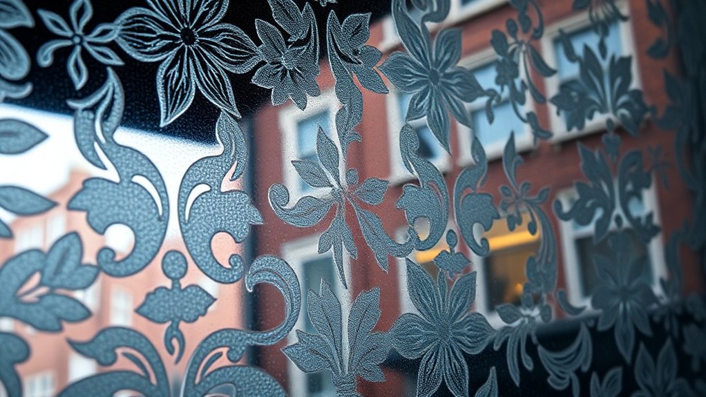 Patterned Decorative Glass Mile End