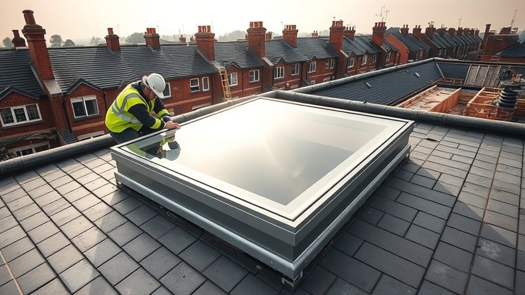 Skylight Installation Old Ford