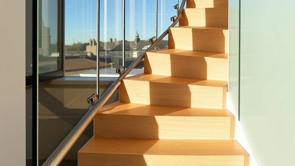 Staircase Glass Panels Mile End