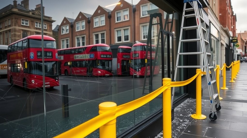 Vandalism Glass Repair Mile End